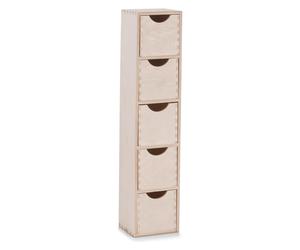 Zeller Present, Boîte de rangement, Élément de tiroir (9.50 l, 1x, 13 x 12 x 60 cm)