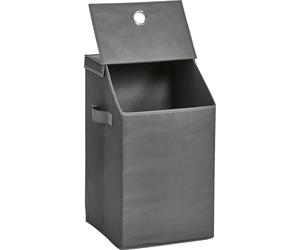 ZELLER PRESENT Collecteur de linge en polyester 34x34x60cm anthracite