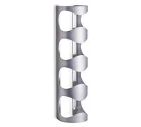 zeller 27365 porte-bouteilles mural en acier inoxydable 11,5 x 9,8 x 45 cm G