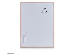 Zeller Present, Tableau d'affichage, Tableau magnétique et écritoire (Tableau blanc, Tableau magnétique, 60 x 80 cm)