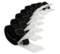 Zelsius Set de 8 Sangles de Maintien | Sangles et Clips de Fixation pour Les enrouleurs | Accessoires de Rechange pour système d'enrouleurs Mobiles, bâches et couvertures de Piscine