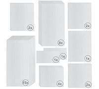 Kit de plaques alvéolaires Zelsius 36 pièces | 6 mm Plaques de serre de rechange