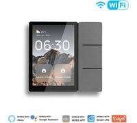 ZELURXX Tuya Smart Mini-centrale 3,5 pouces, interrupteurs muraux WiFi/ZigBee, thermostat, 3 voies, relais, infrarouge,domotique