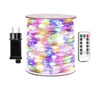 ZELUXDOT Guirlande Lumineuse LED 120m 1200 LEDs Multicolores, 8 Modes, Guirlande à Brancher avec Fil d’Argent, pour Intérieur et Extérieur, Noël, Jardin, Mariage, Terrasse, Balcon, Décoration