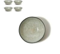 Zen - 4 assiettes creuses - diamètre 17 cm