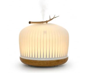 Zen’Arôme Diffuseur d’Huile Essentielle Origin - Diffuseur Ultrasonique Aromathérapie à Froid - Diffuseur Électrique pour Parfum Maison - Multifonction, Éclairage LED d’Ambiance, Silencieux et Chic