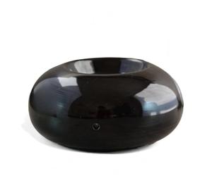 Zen’Arôme Diffuseur par Chaleur Douce ZenCeram Noir - Brûleur Aromathérapie et Parfum d’Ambiance - Température Auto régulée - Conçu en Céramique - Compact, Discret et Silencieux - H 7cm