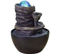 Zen Arôme - Fontaine en résine 13 x 18 cm Guru noir G