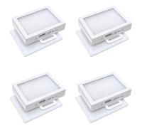 ZenAero Filtres VMC pour Aldes InspirAIR 150, F7 + G4, 4 lots, 8 filtres | VMC double flux, 4 lots / 8 filtres, fabriqués dans l’UE. F7 : 150 × 190 × 45 mm ; G4 : 150 × 200 × 5 mm