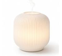 Zen'Arôme ELORYA Diffuseur Ultrasonique USB 90 ML Verre Blanc Mat