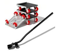 Zencantorous Kit de Leve Meuble, Kit de Deplace Meuble, roulettes pour Meubles, avec 4 Roue Rotative à 360°, roulettes pour Meubles Lourd, pour Les Canapés, Armoires et Tables, Maximale 300 kg