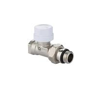 zencQ Valve thermostatique passage, avec préréglage 1/2", avec joint torique