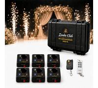 Zenda Club® Déclencheurs pour Jets de Scène - Kit de Tir avec Fontaines Froides - Machine d'Allumage De Feu d'Artifice - Télécommandes sans Fil (Lot de 6)