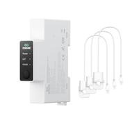 Zendure Smart Meter 3CT-S | Compteur électrique triphasé connecté 120A, LAN, Wi-Fi & Bluetooth, Compteur d'énergie photovoltaïque,