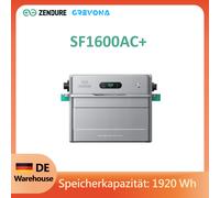 Zendure Solarflow 1600 AC+ 1920Wh Stockage sur balcon 1600W AC bidirectionnel pour centrale électrique de balcon