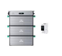 Zendure SolarFlow 2400 AC, Gestion de Puissance Couplé IA AC Système, Gestion du Stockage d'Énergie Domestique, Entrée AC 2400W, Sortie 2400W, 17,28kwh Capacité Extenable, TOU, 3*AB3000X Batterie