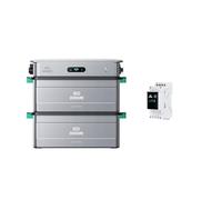 Zendure SolarFlow 2400 AC Stockage Énergie 2.4kWh et 2x AB3000X | Entrée/Sortie AC 2400W, Gestion IA Couplé AC, 17.28kWh Extensible, TOU, 2×AB3000X Batterie, Stockage Domestique