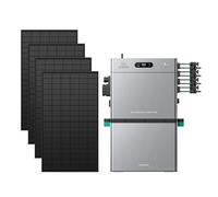 Zendure SolarFlow 2400 Pro 2.4kWh 2400W AC Bidirectionnel, PV 4800W | Batterie Solaire 2400W AC Bidirectionnel, PV 4800W (3000W DC+1800W AC), 2.4kWh Extensible 16.8kWh, IP65, Plug & Play