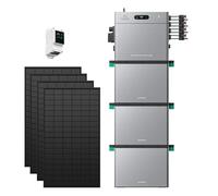 Zendure SolarFlow 2400 Pro 2.4kWh 2400W AC Bidirectionnel, PV 4800W | Batterie Solaire 2400W AC Bidirectionnel, PV 4800W, 2.4kWh Extensible 16.8kWh, IP65, Plug & Play,SM3CT-3&AB3000L-4&450W