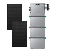 Zendure SolarFlow 2400 Pro - Batterie Solaire 2400W, 2,4-16,8kWh, avec 3xAB3000L (8.64 kWh), avec 450Wx2 Panneau Bifacial