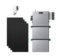 Zendure SolarFlow 2400 Pro - Batterie Solaire 2400W 2 4-16 8kWh avec compteur 3CT-S 2xAB3000L (5.76 kWh) 450Wx4 Panneau Bifacial