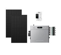Zendure SolarFlow 2400 Pro - Batterie Solaire 2400W, 2,4-16,8kWh, avec Compteur intelligent 3CT, avec 450Wx2 Panneau Bifacial