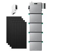 Zendure SolarFlow 2400 Pro - SolarFlow 2400 Pro + Smart Meter 3CT-S / 4*AB3000L (13.92 kWh au total) / 2 340 Wc (4*450 W)