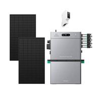 Zendure SolarFlow 2400 Pro - Système Solaire Photovoltaïque 2400W 2 4-16 8kWh Smart Meter 3CT-S AB3000L 2x450W Panneau Bifacial