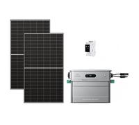 Zendure SolarFlow 800 Pro 2 + Compteur 3CT + 2x 500W Panneau Bifacial - Kit Solaire Balcon 800W - AC 1000W - Gestion IA