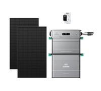 Zendure SolarFlow 800 Pro 2 + Compteur 3CT + AB2000X + 2x 450W Panneau Bifacial - Kit Solaire Balcon 800W - AC 1000W - IA