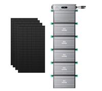Zendure SolarFlow 800 Pro 2 - Système stockage solaire 800W IP65 1.92kWh 2640W MPPT, avec 450Wx4 Panneau Bifacial, avec 5xAB2000L