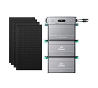 Zendure SolarFlow 800 Pro 2 - Système stockage solaire 800W IP65 1.92kWh 2640W MPPT, avec 450Wx4 Panneau Bifacial, avec 2xAB2000L