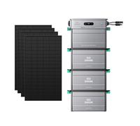 Zendure SolarFlow 800 Pro 2 - Système stockage solaire 800W IP65 1.92kWh 2640W MPPT, avec 450Wx4 Panneau Bifacial, avec 3xAB2000L