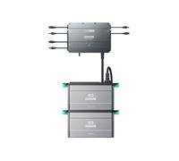 Zendure SolarFlow HUB 2000, Station électrique balcon, entrée solaire 1800W, sortie 1200W, 2×AB2000L 1920Wh