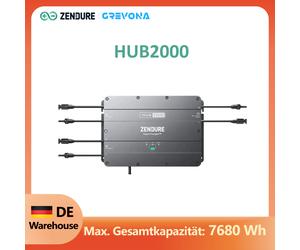 Zendure Solarflow Hub 2000 Stockage pour Centrale Électrique de Balcon