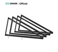 Zendure Support de Panneau Solaire - Kit de Montage pour 2 Panneaux, Angle Réglable, Installation Facile, Conception Robuste