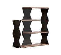 Zeng25liangOu-12 étagères d'angle Support de Rangement d'étagère Panneau densité Ouverte Luxe léger Table à Plusieurs étages for Le Bureau la Maison Unités d'affichage