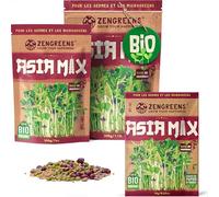 ZenGreens® Graines de Asia Mix bio - Choisissez entre 200g et 500g
