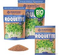 ZenGreens® Graines de roquette bio - Choisissez entre 200g et 500g