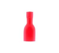 Zenitech - 10 cosses clips femelles isolés rouge