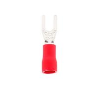 Zenitech - 10 cosses fourches Ø3mm - Rouge