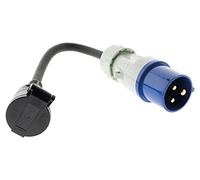 Zenitech - Adaptateur caravane femelle 16A en mâle CEE17
