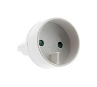 Zenitech - Adaptateur électrique mâle 6A vers femelle 16A, 1320W - sur prises 6A