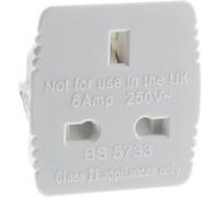 Zenitech Adaptateur Voyage France/UK - Blanc