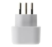 Zenitech - Adaptateur voyage Suisse/Liechtenstein vers UE Blanc G