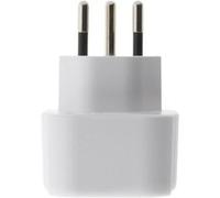 Zenitech - Adaptateur voyage Suisse/Liechtenstein vers UE Blanc G
