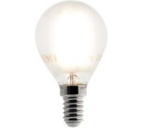 Zenitech - Ampoule déco e filaments LED sphérique E14 4W - Blanc chaud - 400lm 2700K blanc G