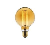 Zenitech - Ampoule déco filament carbone Globe Ø95mm E27 -