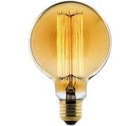 Zenitech - Ampoule déco filament carbone Globe Ø95mm E27 - Elexity blanc G