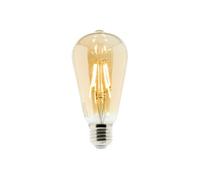 Ampoule déco filament LED ambrée 4W E27 - Elexity